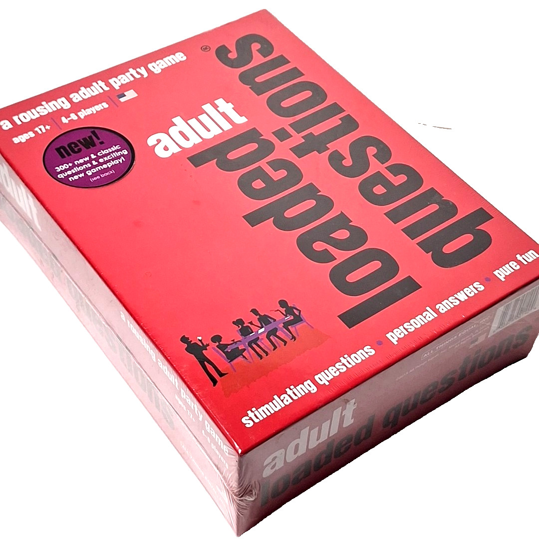 Loaded Questions Adult Themed Party Board Game 4-6 Players Ages 17+