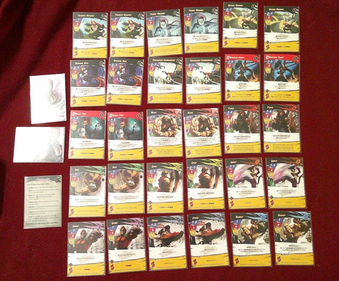 Level 99 Exceed Fighting System Chun Li box Street Fighter sleeved cards