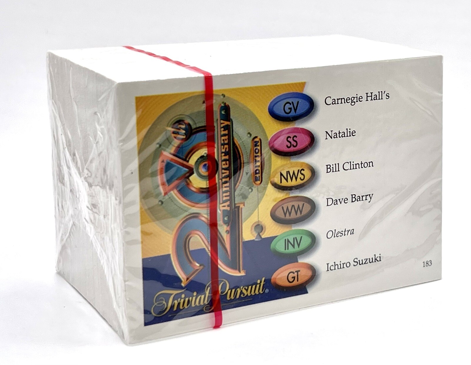 Trivial Pursuit 20th Anniversary Edition Deck of Trivia Cards – 200 Total NEW!