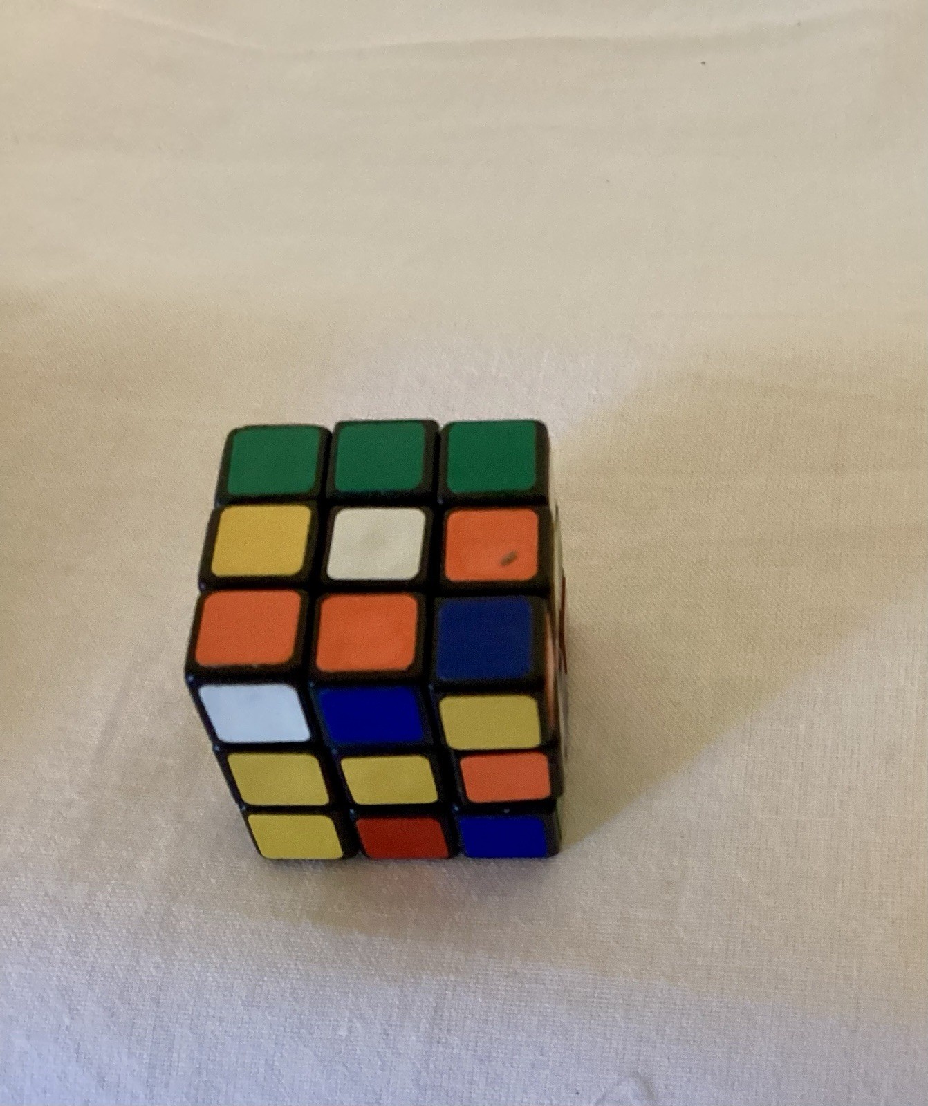 Original Rubik’s Cube, Mini Cube and 1980 Instruction Book