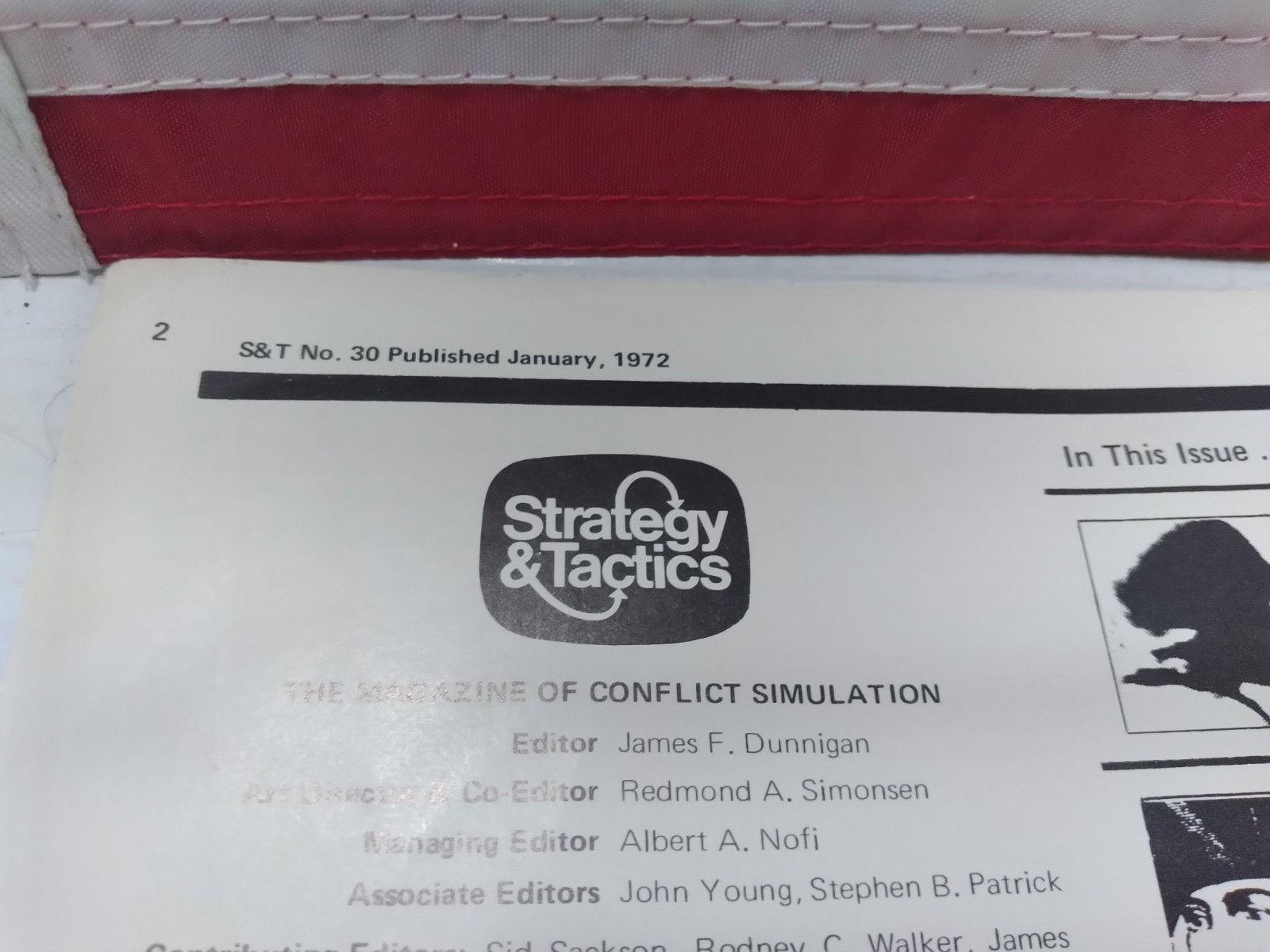 LOT of 2 Strategy & Tactics Game of Conflict Simulation 1971 Nr. 29 & 30 SPI