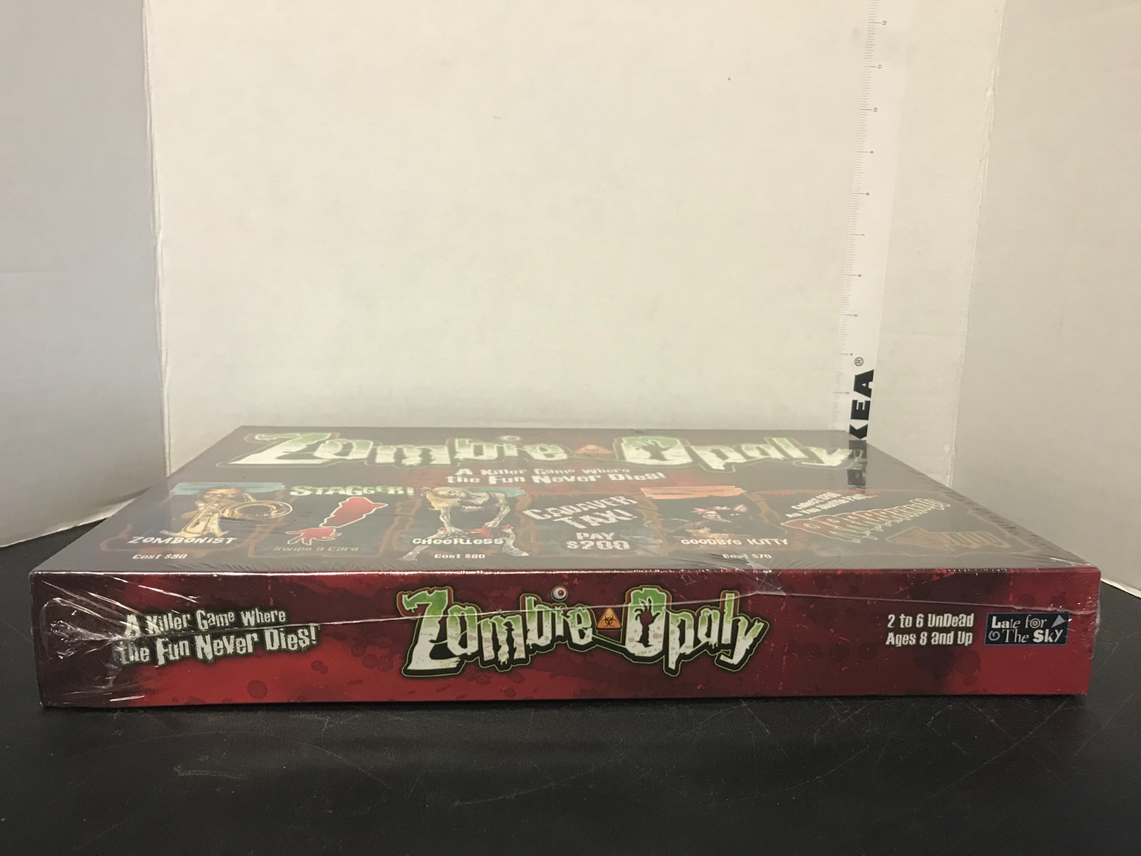 Zombie – Opoly Board Game by Late for the Sky New Factory Sealed Made In USA