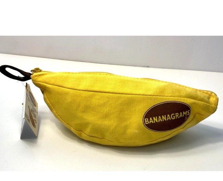 Bananagrams Game Crossword Word Play Complete 144 Pieces + Zip Bag
