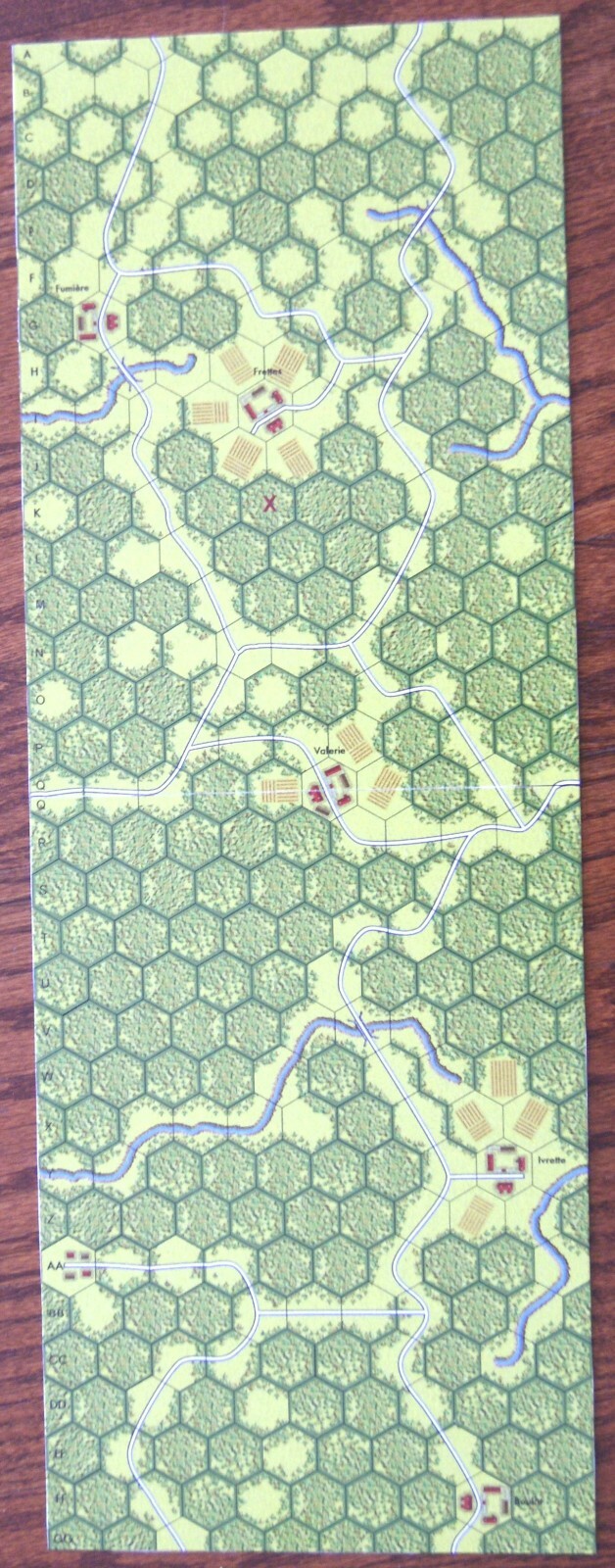 Panzer Leader (’74) Map X – Heavy Jungle