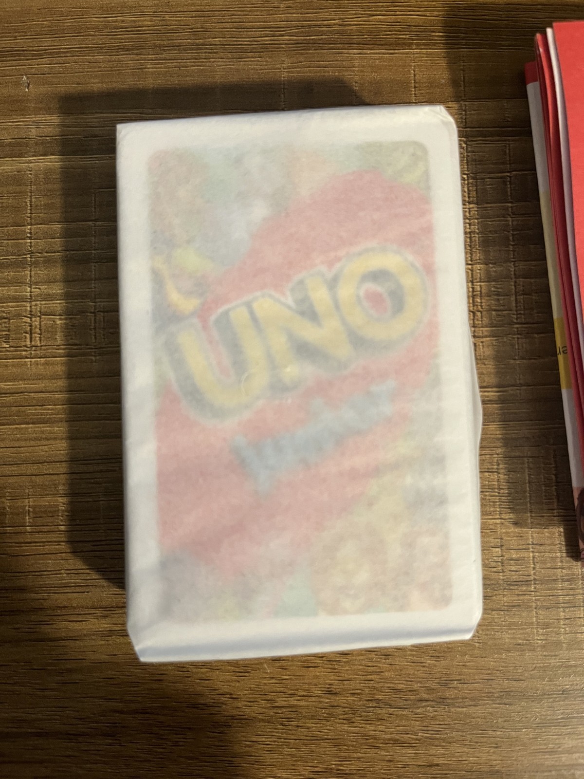 UNO NEW SEALED Junior Card Game 56 Cards Gift Kids 3 Years Old & Up, 2 players