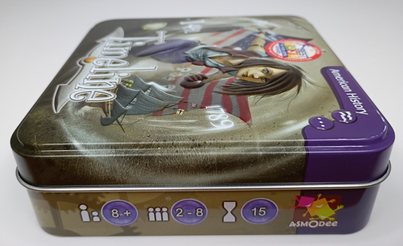 Timeline Card Game by Asmodee Frederic Henry – American History 100% COMPLETE