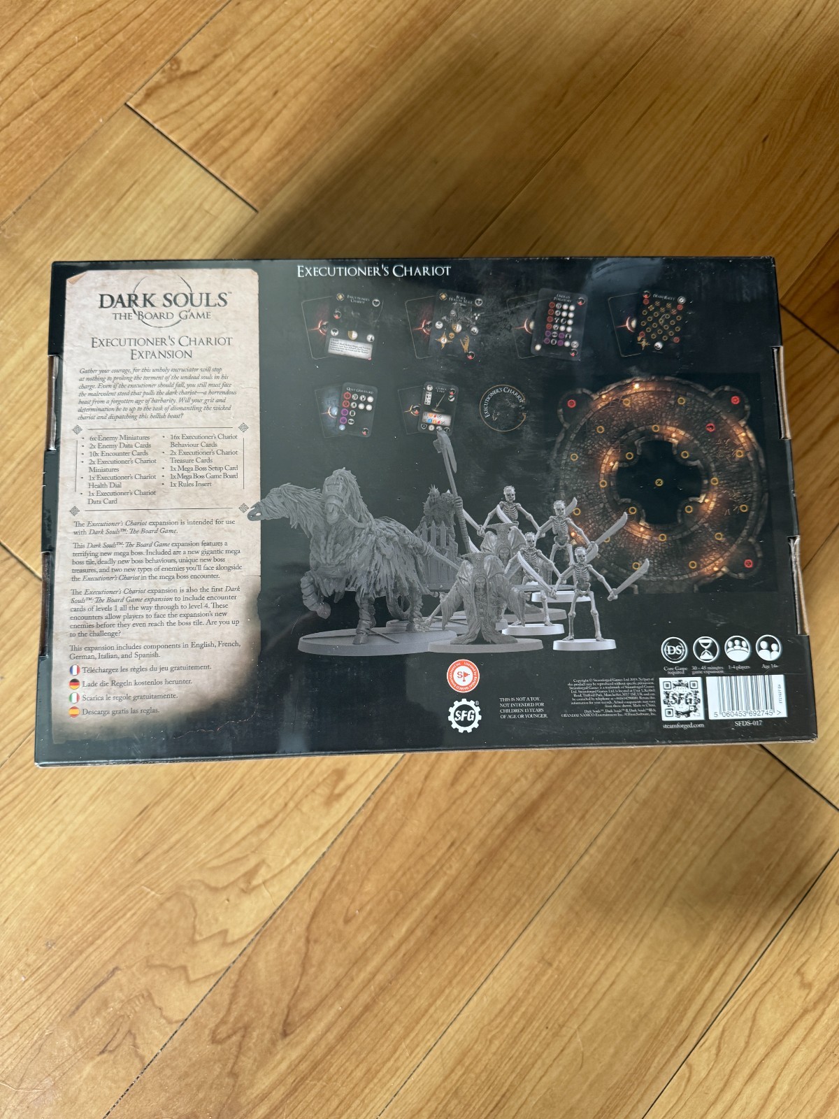 Dark Souls: The Board Game – Executioners Chariot Boss Expansion – New in Shrink