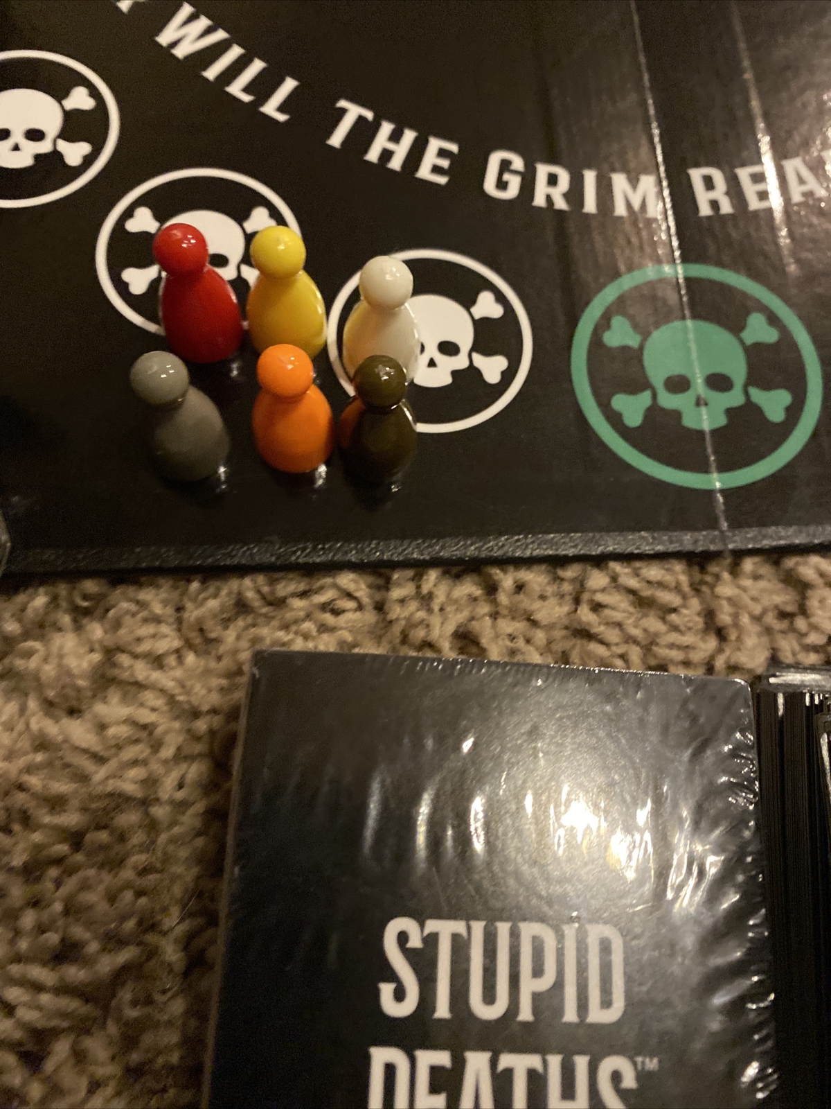 Stupid Deaths Board Game 12 And Up 2 To 6 Players University Games Very Funny 15