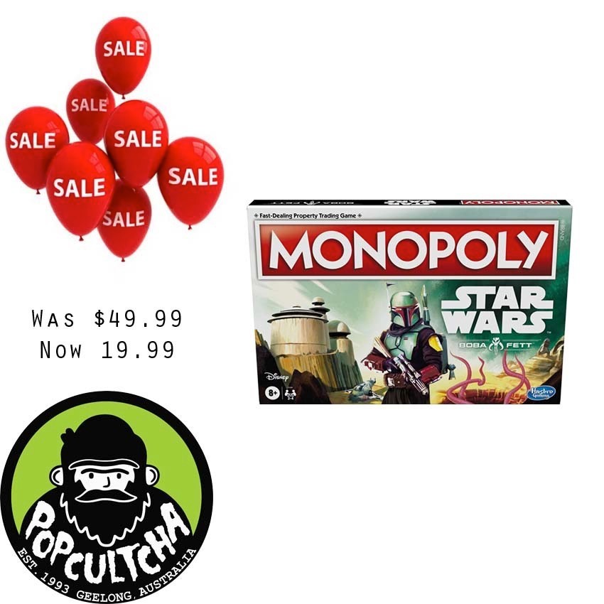 Monopoly – Star Wars: The Book of Boba Fett Edition Board Game “New”