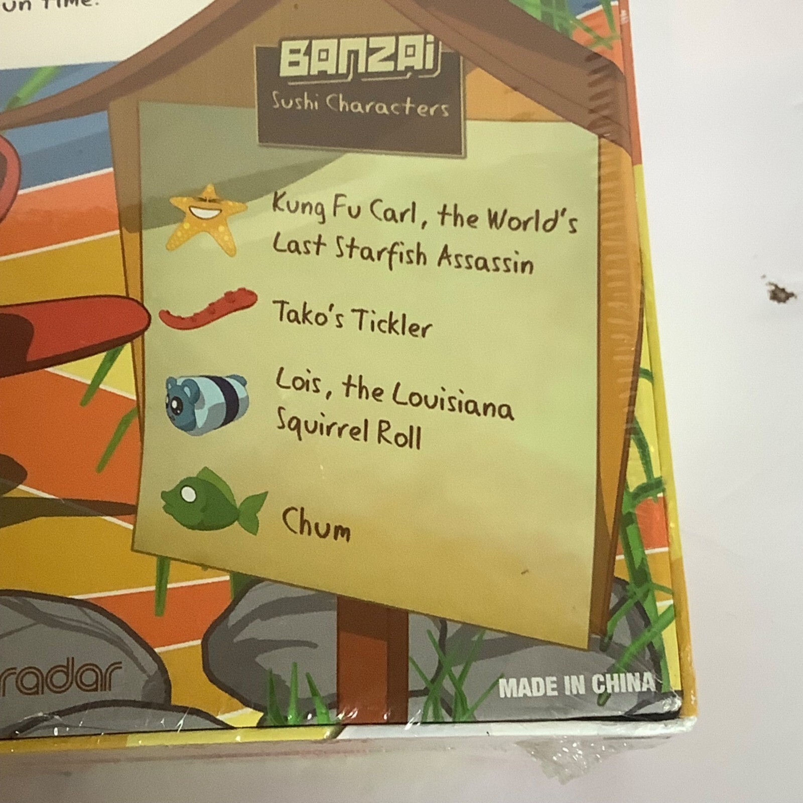 Banzai The DVD Betting Game Hit TV Show Age 16+ Sushi Characters Party Fun NEW
