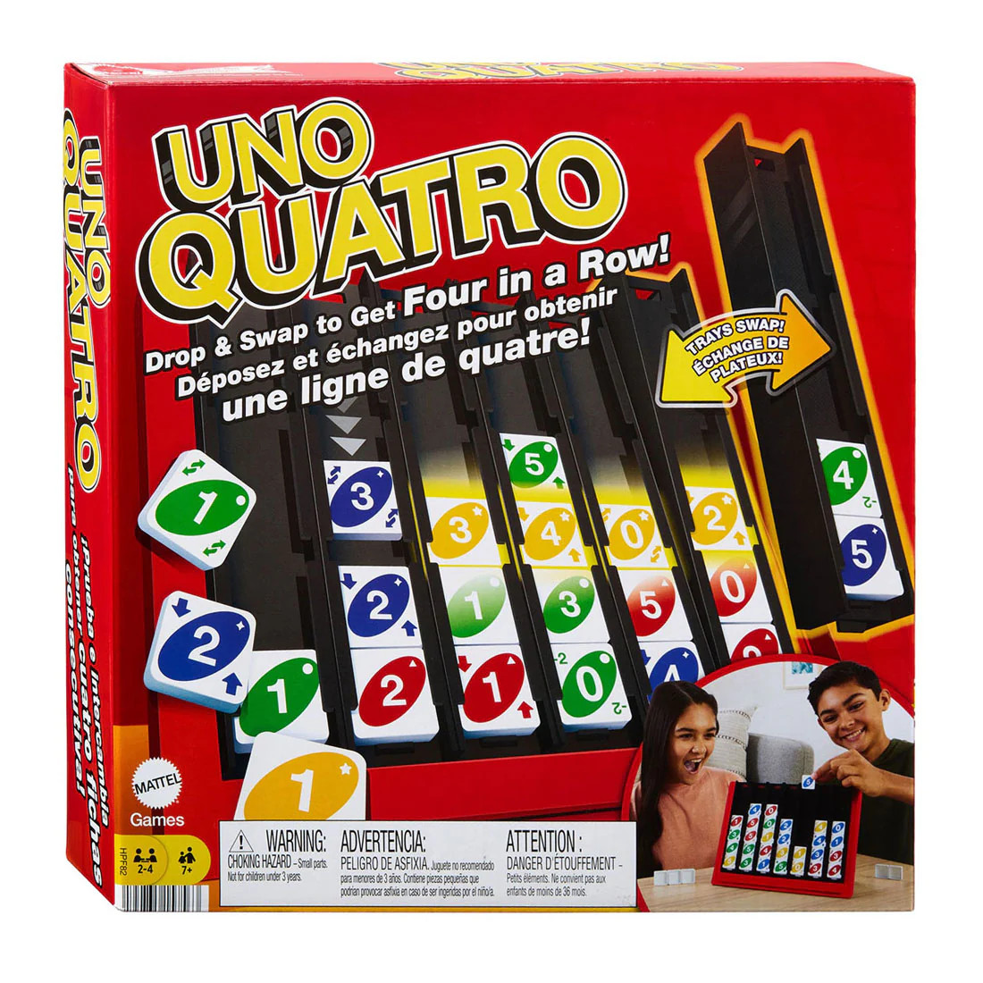 Mattel Uno Quatro Board Game