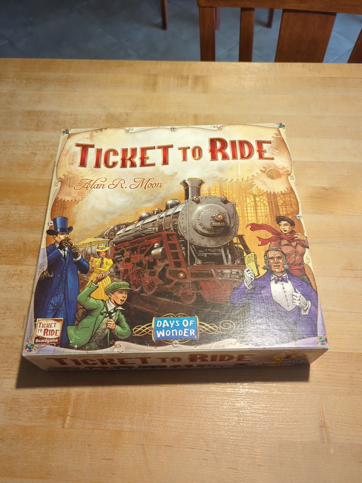 Ticket to Ride Cross-Country Train Adventure Board Game – Complete Set