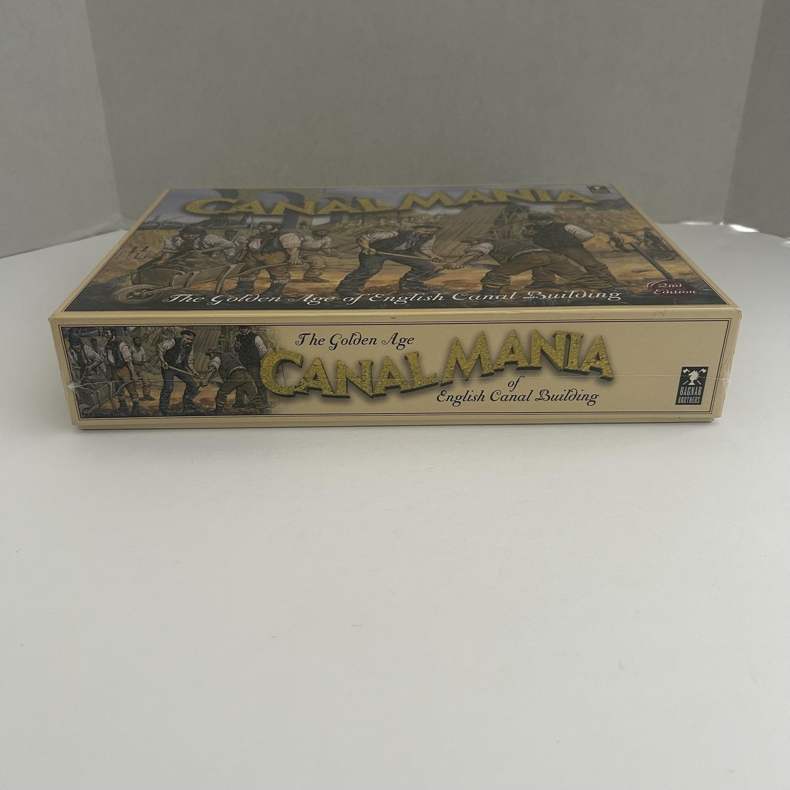 Ragnar Brothers Canal Mania Strategy Board Game 2006 2-5 Players 14+ New Sealed