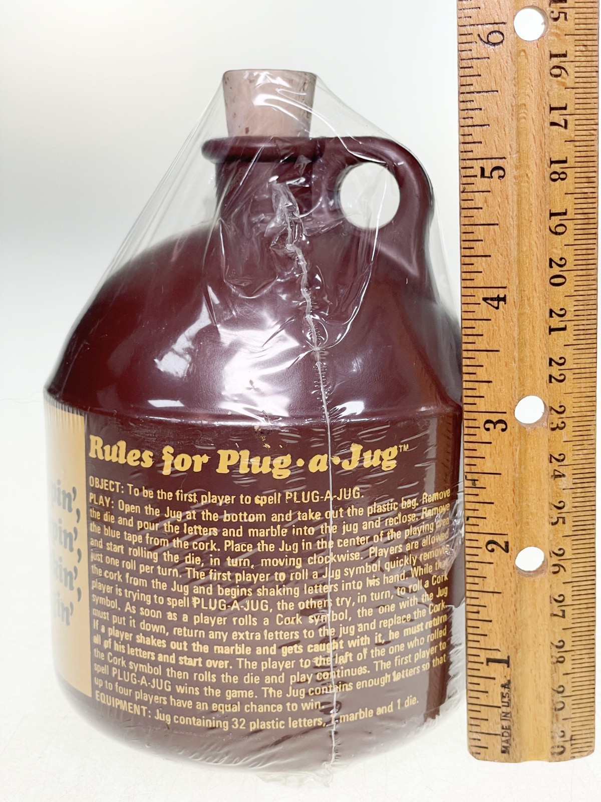 Parker Brothers Games Plug a Jug Vtg 1969 USA Factory Sealed Hillbilly Age 7+