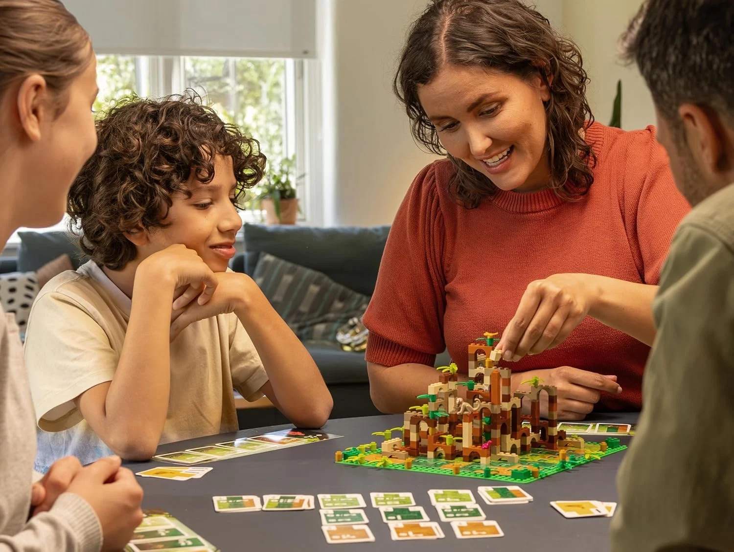 Lego Monkey Palace Board Game 2-4 Players