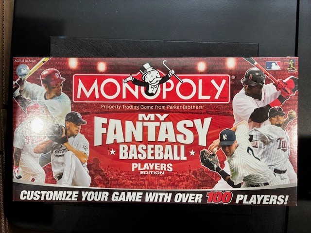 2007 Fantasy Baseball Players Edition Monopoly Game by Hasbro – NEW IN BOX