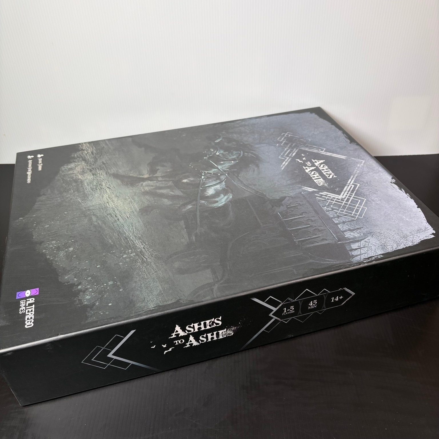 Ashes to Ashes Kickstarter Exclusive Board Game 1-5 Players Ages 14+ Complete