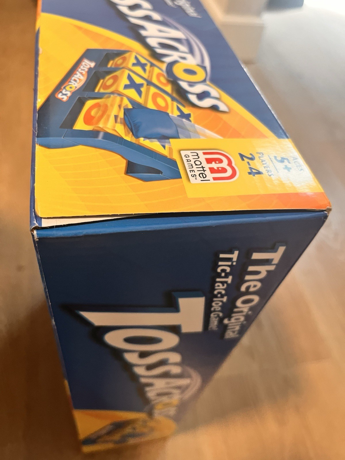 Mattel Games – Toss Across Game: The Original Tic-Tac-Toe Game (New Sealed)