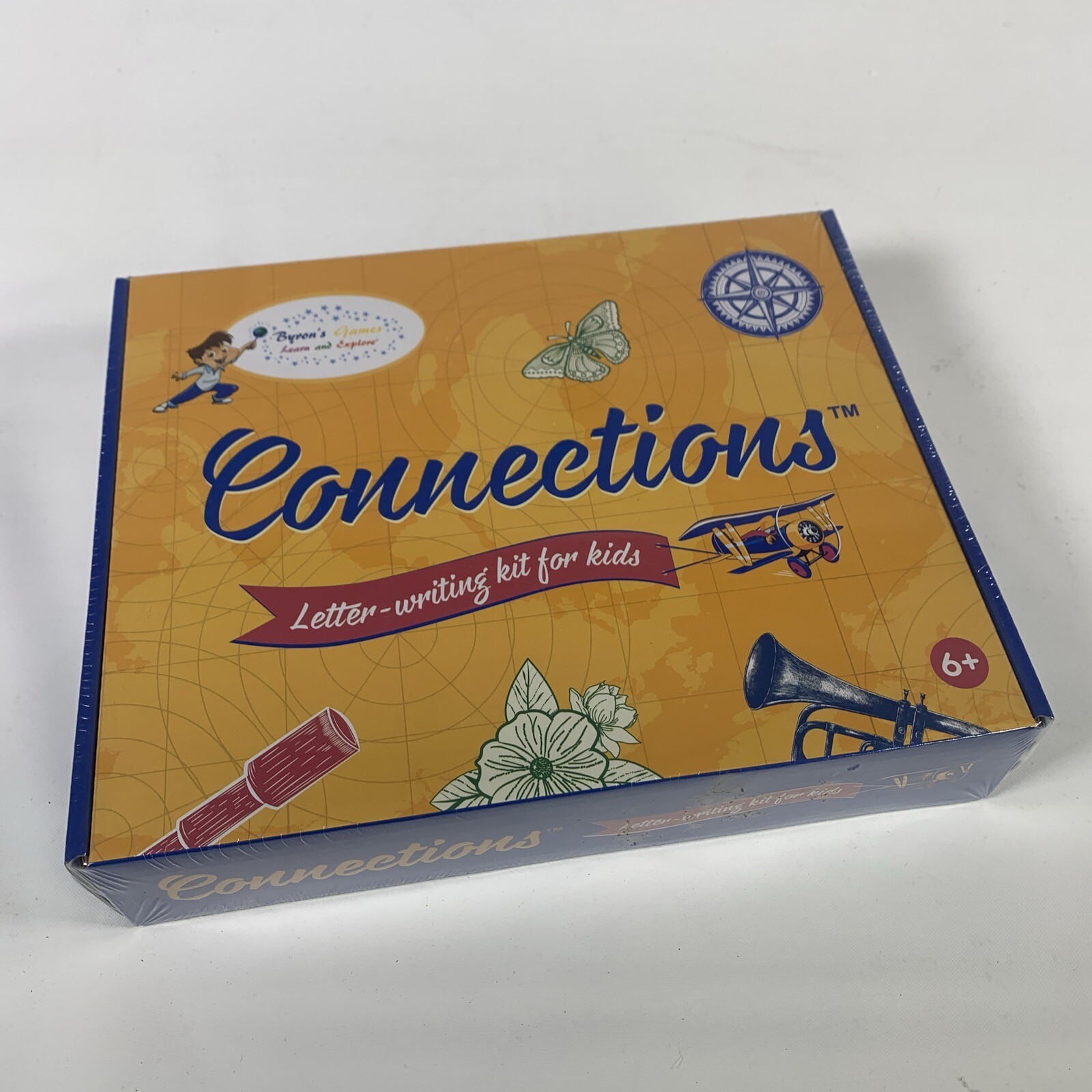 Byron’s Games Connections Letter Writing Kit For Kids Brand New SEALED