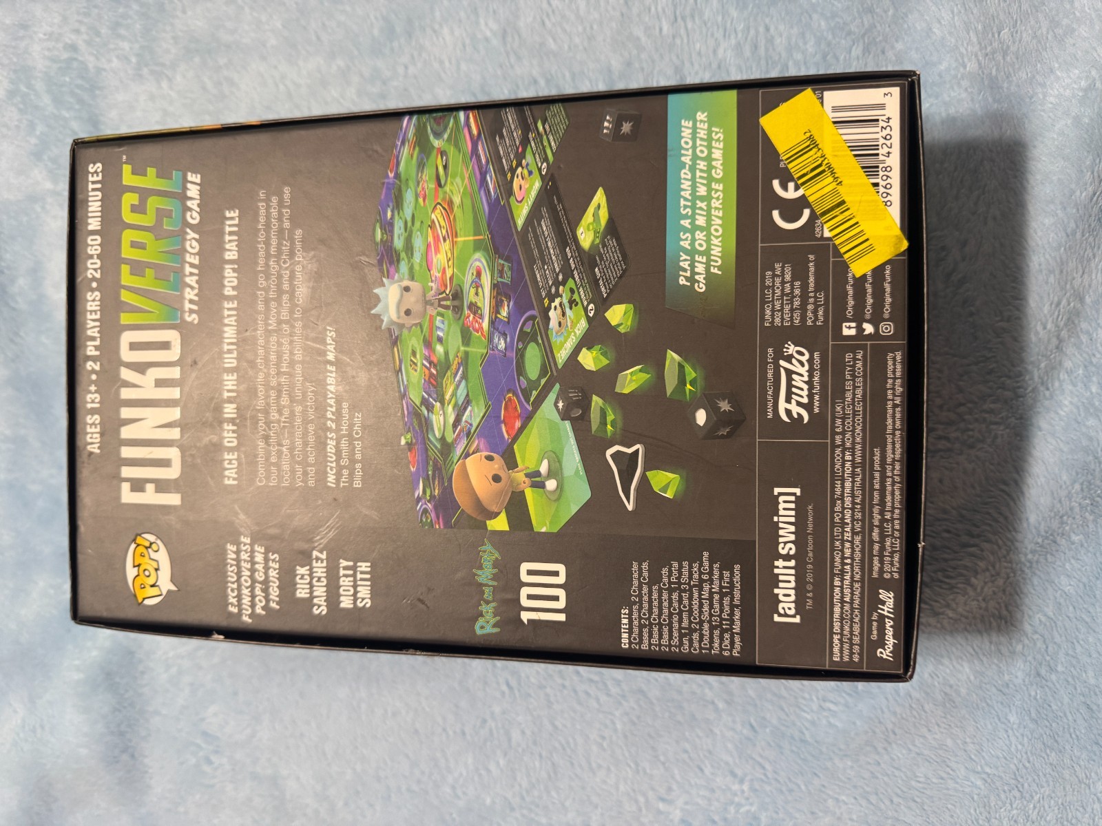 Funko Pop! Funkoverse: RICK & MORTY 100 Expandalone Strategy Game