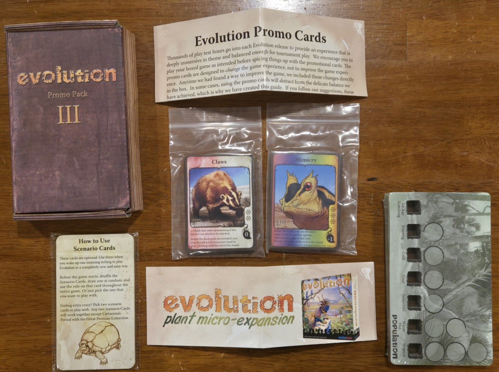 Evolution Promo Pack III 3, North Star Games 2016