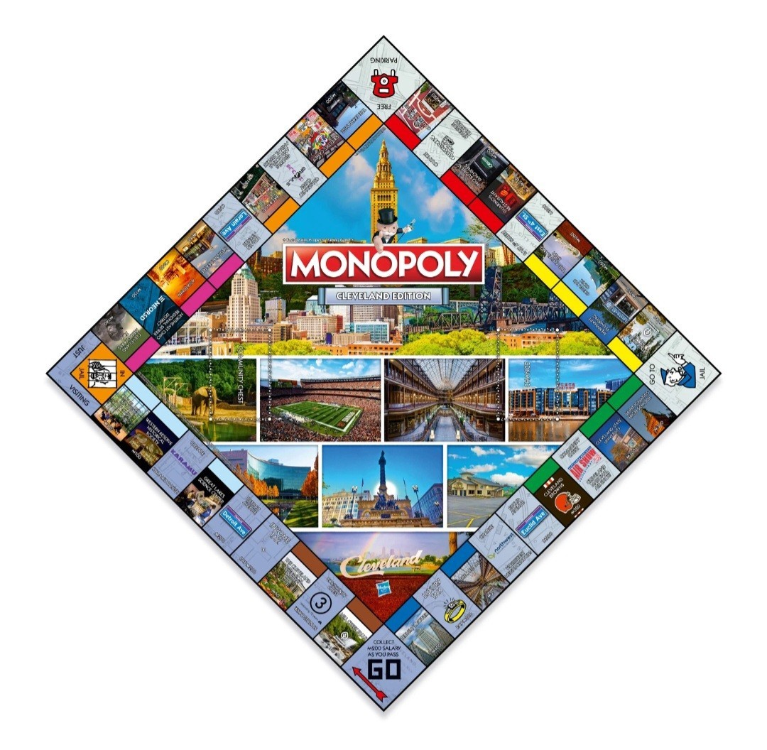 Monopoly Cleveland OH Board Game USA City Edition – New & Sealed