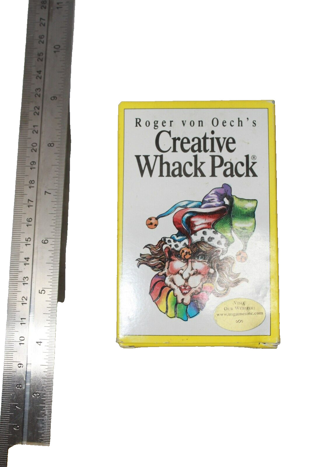 Creative Whack Pack – Roger Von Oech’s 1988 Edition 64 Card Deck + Instructions