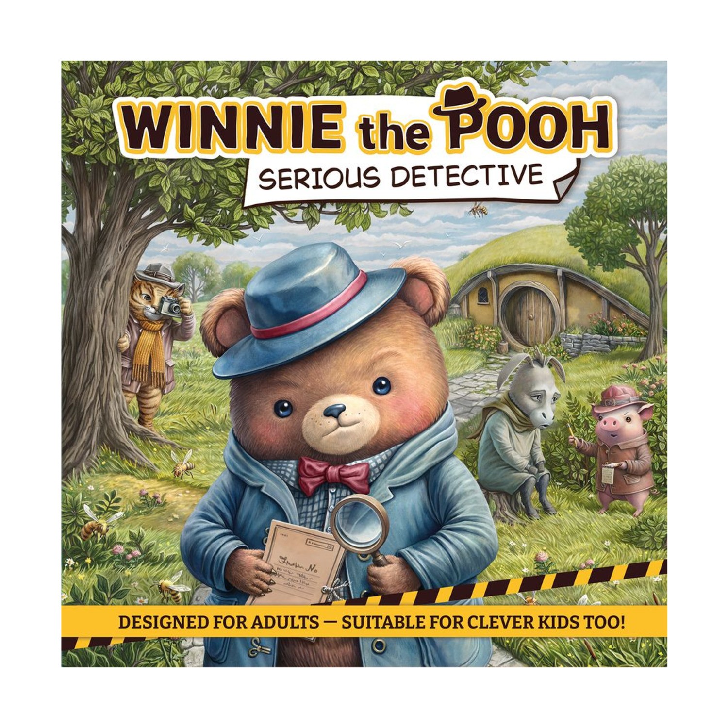 Crowd Games Board Game Winnie the Pooh – Serious Detective Box VG+/NM