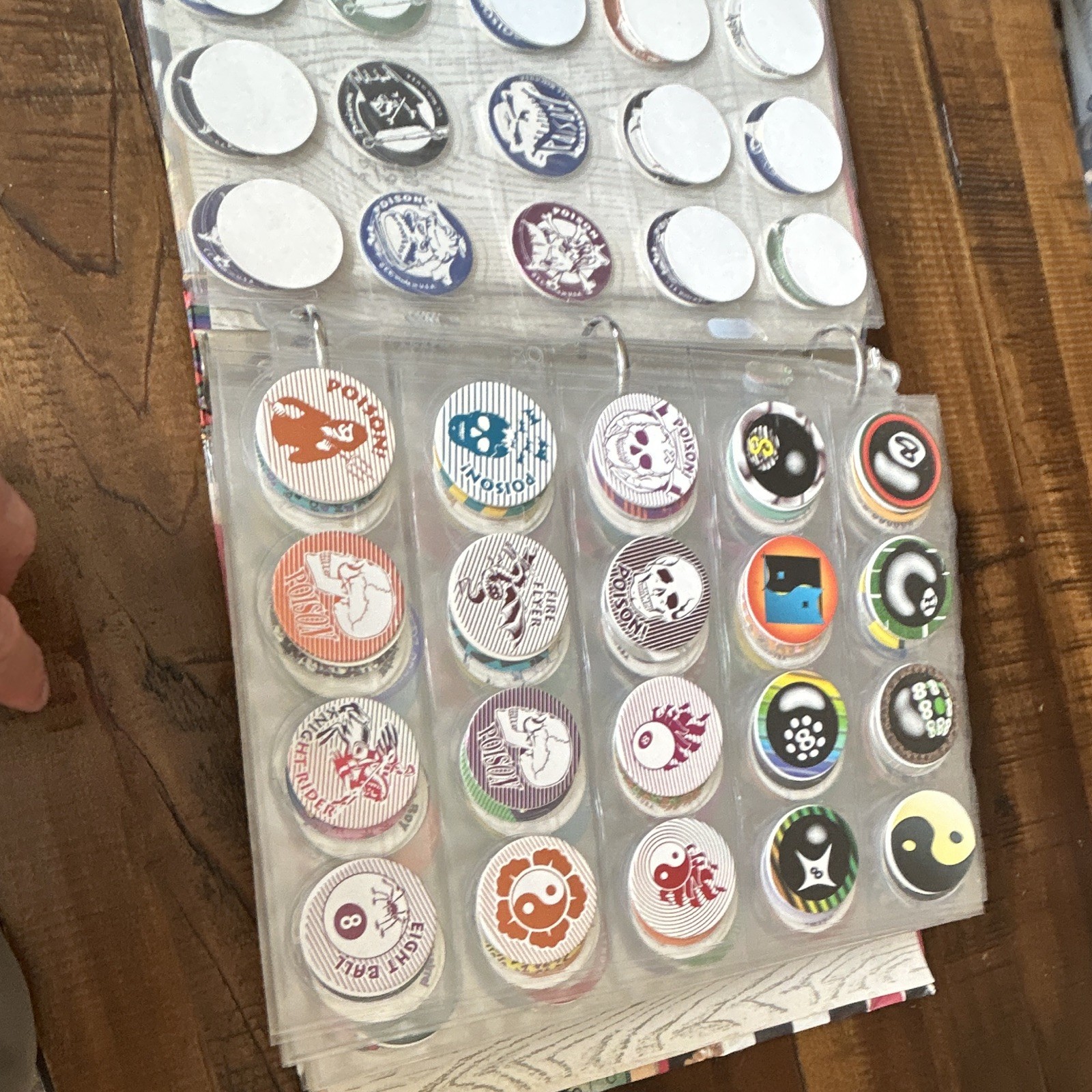 Collection of 430 Pogs