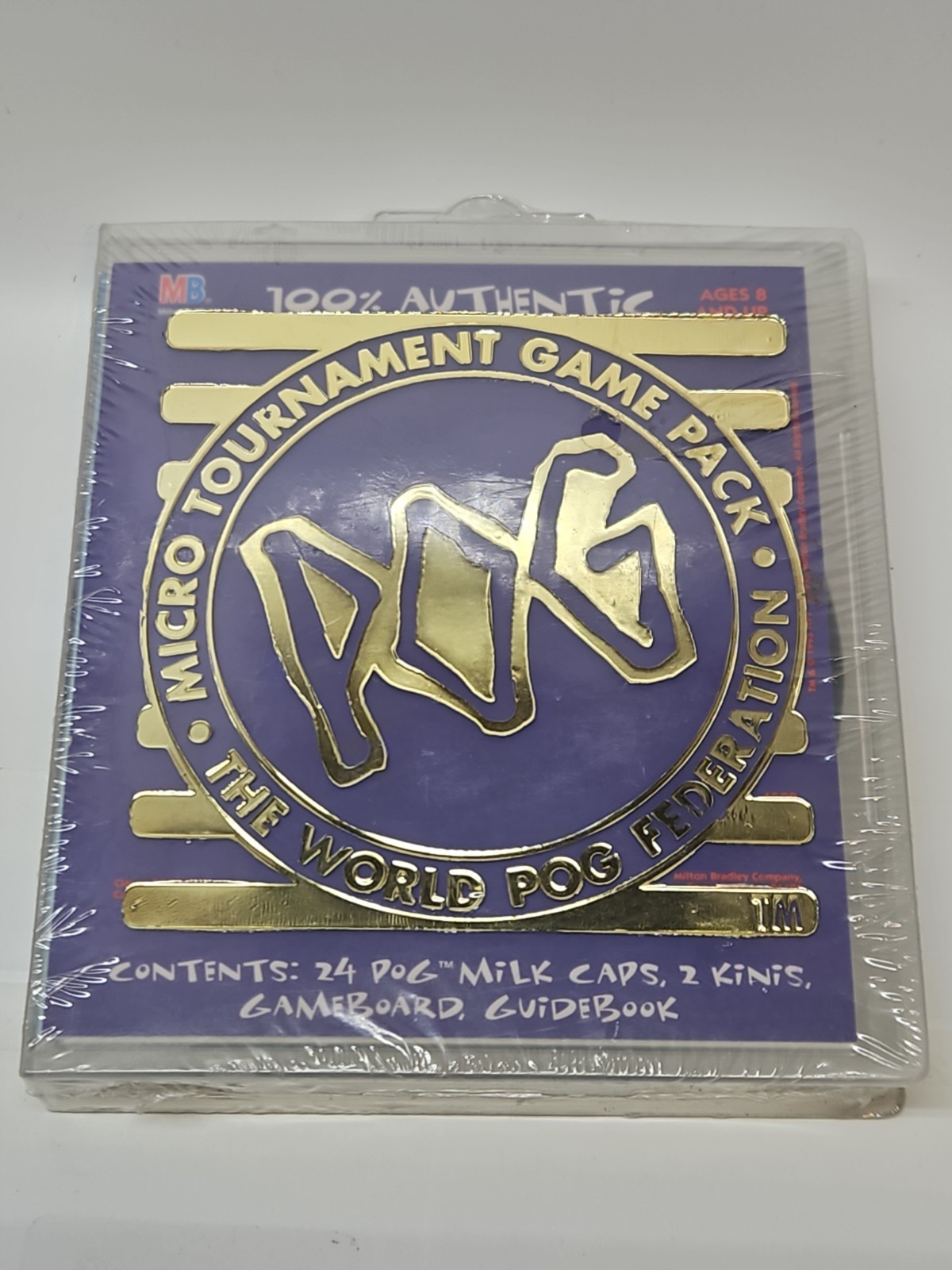VTG Sealed 1995 The World POG Federation Micro Tournament Game Pack -New Sealed