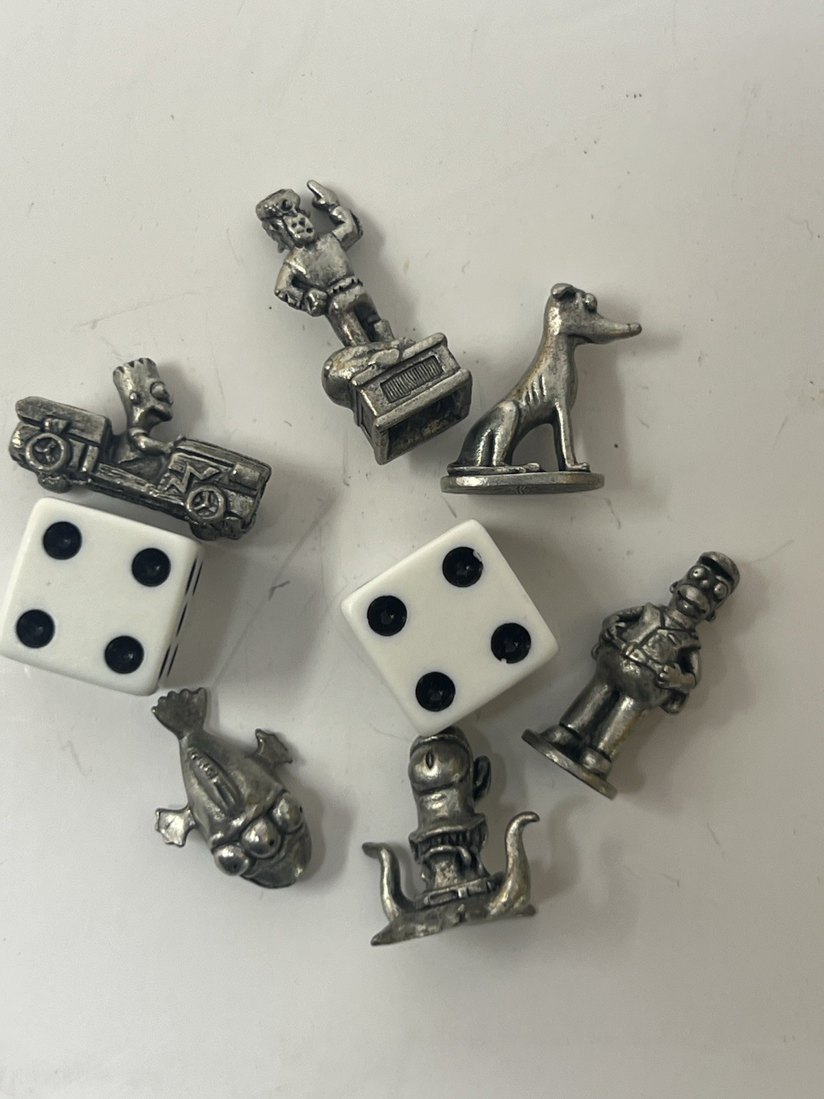 Monopoly The Simpsons 30 Years USA Monopoly 2019 Golden Tokens
