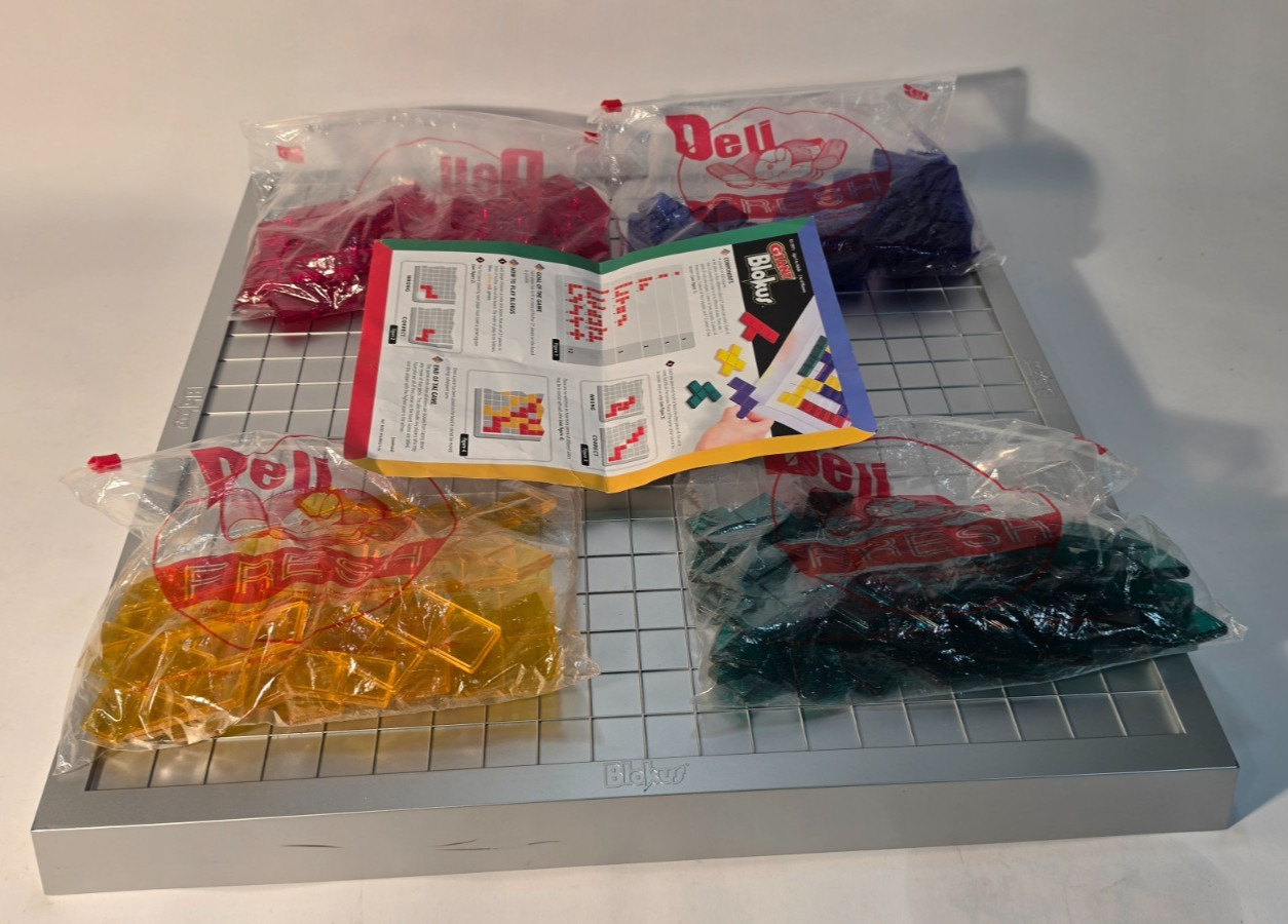 *RARE* GIANT BLOKUS Board Game Mattel Educational Strategy 100% Complete