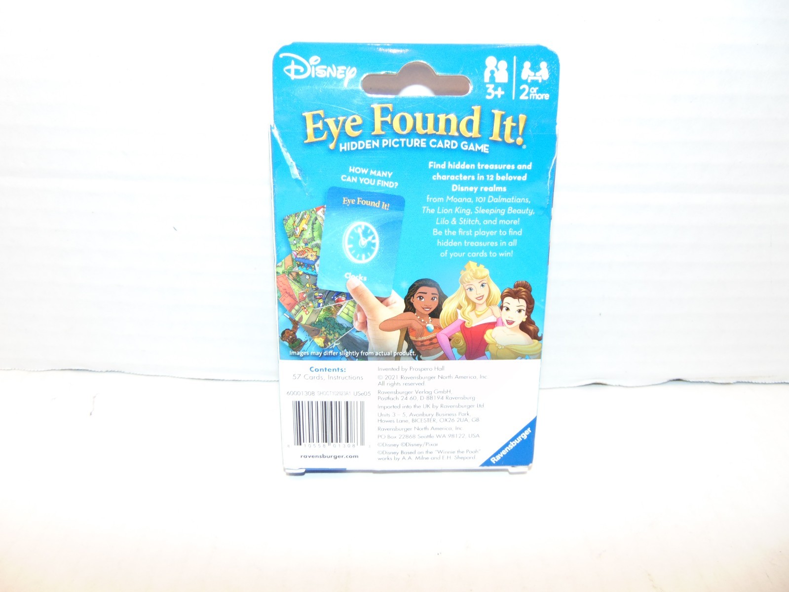 Wonder Forge Disney Eye Found It! Hidden Picture Card Game Complete