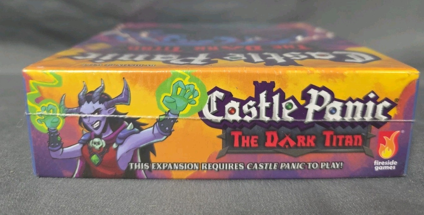 The Dark Titan Expansion Castle Panic 2nd Edition Board Game Fireside Games