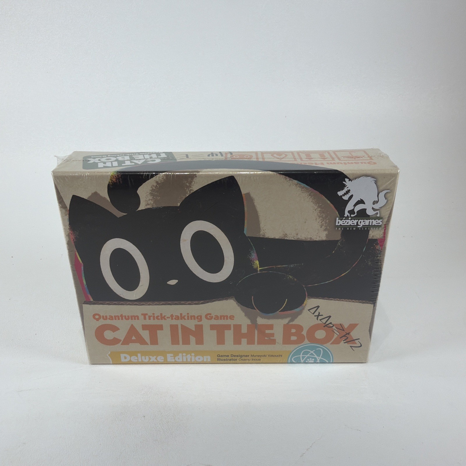 Cat in the Box Deluxe Edition Board Game Bezier Games New Sealed Quantum