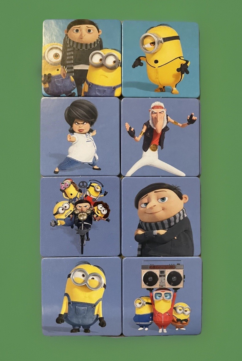 Minions Rise of Gru Matching Game Wonder Forge Kids Memory Match Pairs Game