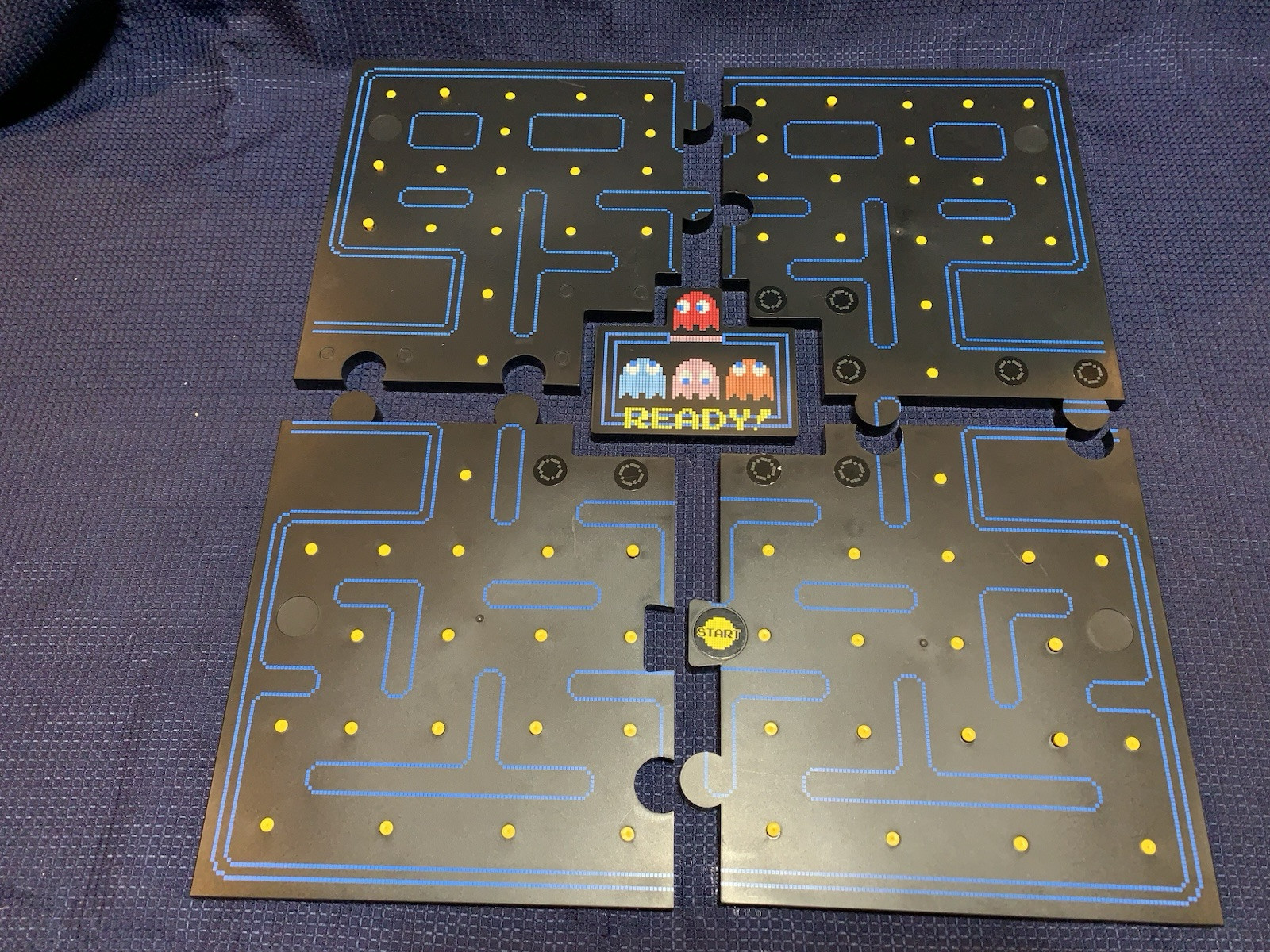 Pac-Man The Board Game – Buffalo Games – Electronics Tested – Works – Complete