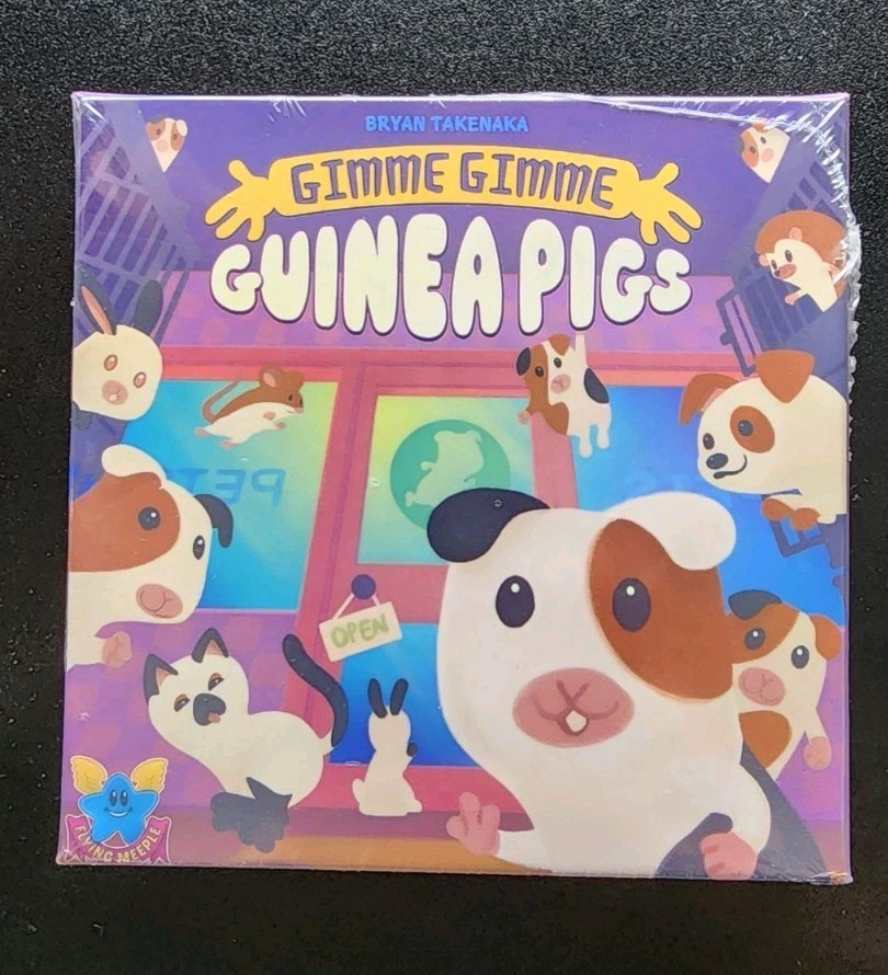 Gimme Gimme Guinea Pigs Game Bryan Takenaka SEALED