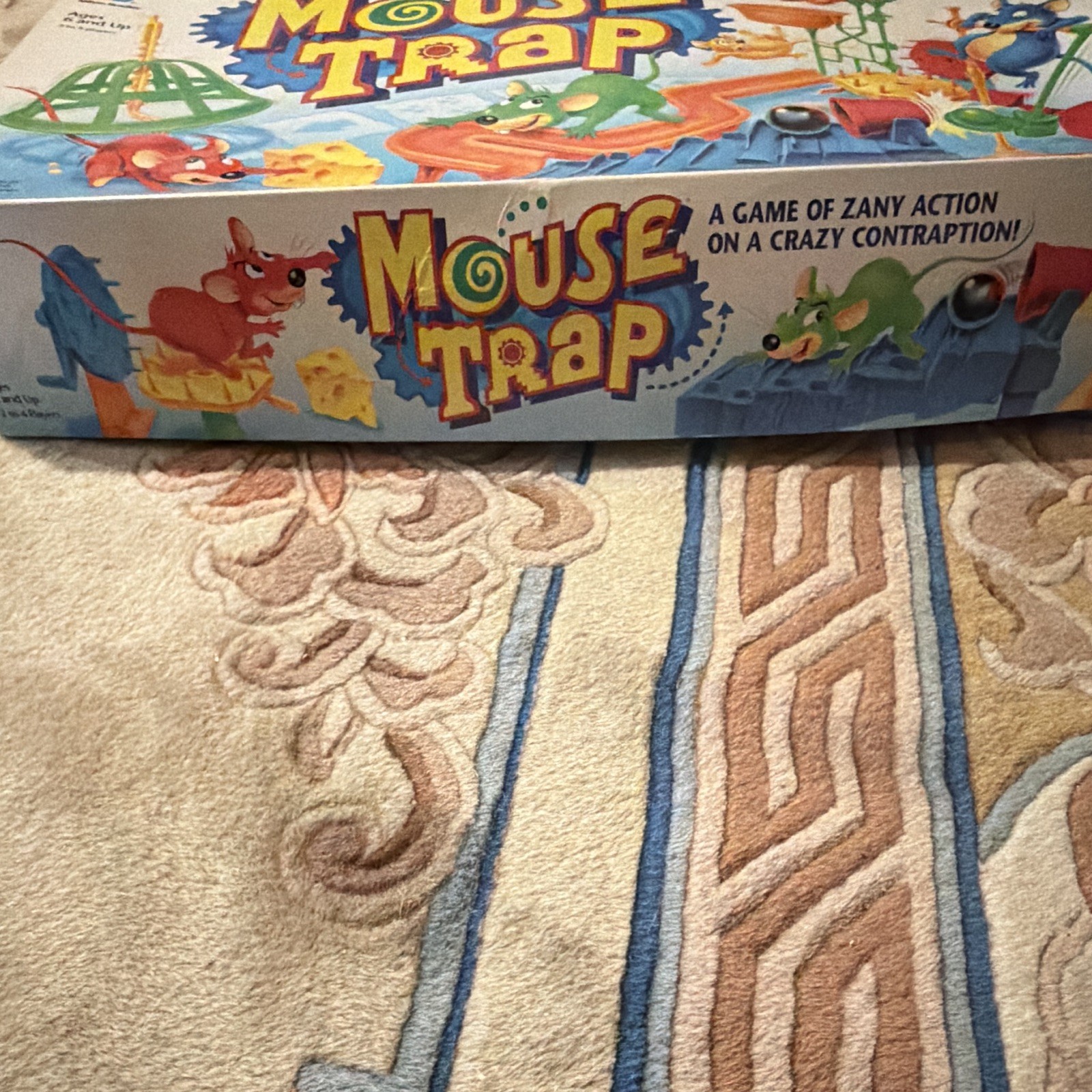 Milton Bradley Mouse Trap Action Board Game Complete 2-4 Players Ages 6+