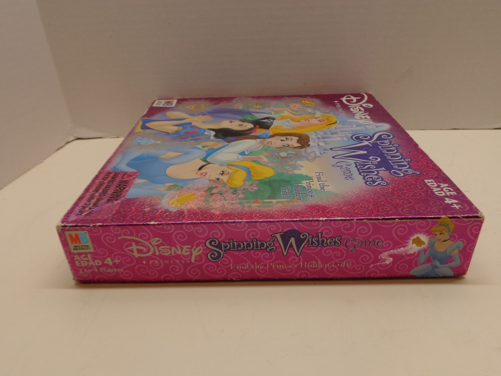 Disney Princess Spinning Wishes Game Milton Bradley 2004