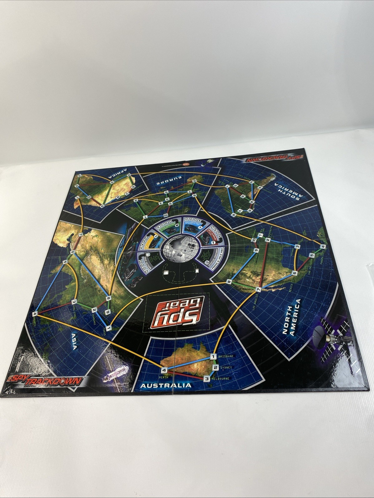 Spy Trackdown Game (For Parts, NOT Complete) Missing Some Cards (Read)