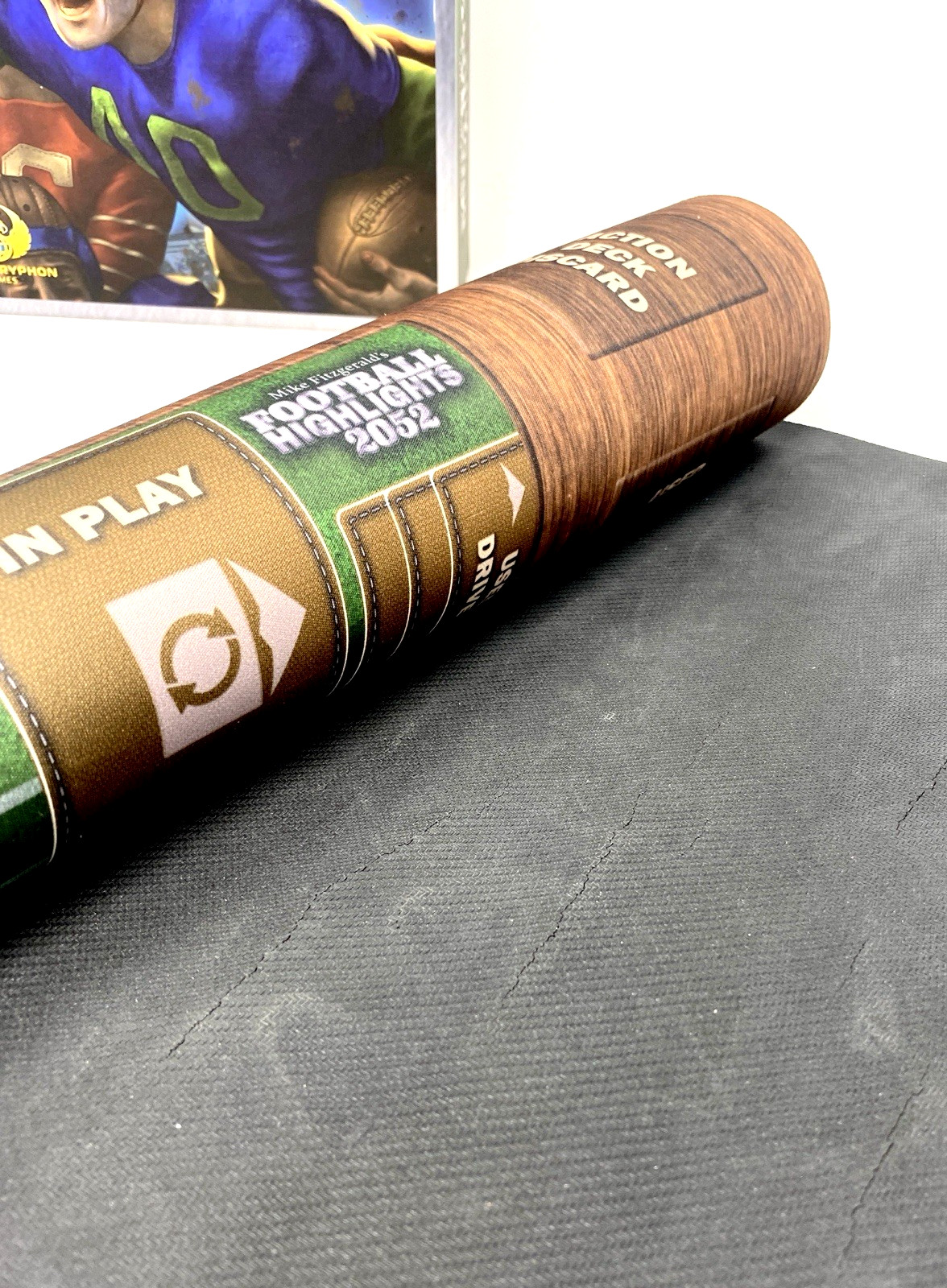 Mike Fitzgerald’s Football Highlights 2052 Complete with Large Mat