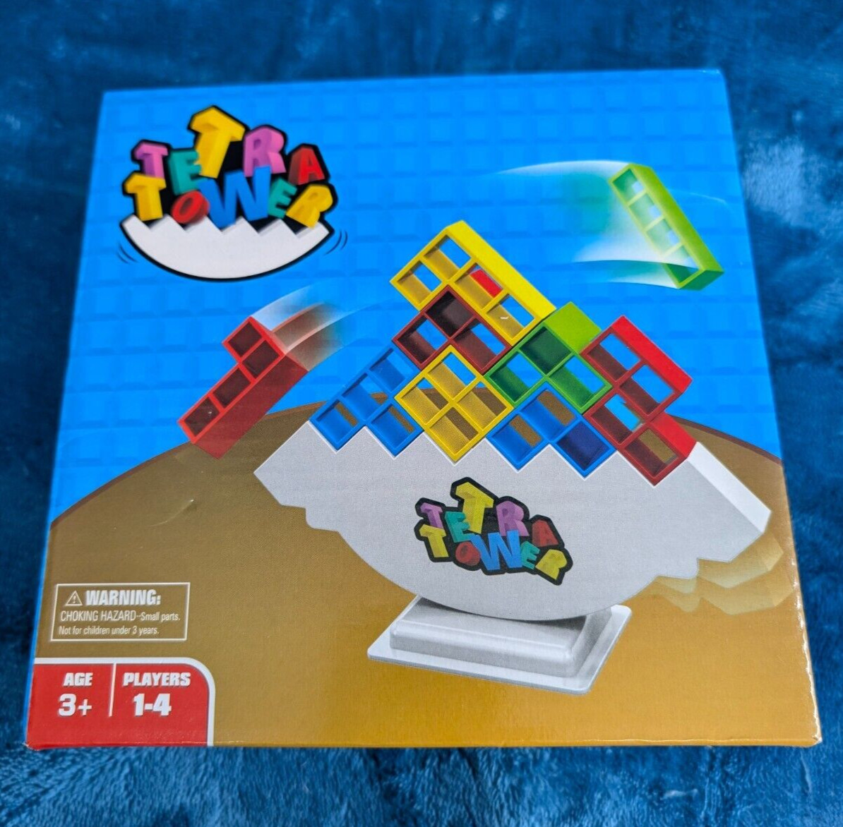 Stack Attack Tetra Tower Game Stack Games for Kids & Adults Kids. 48Pcs