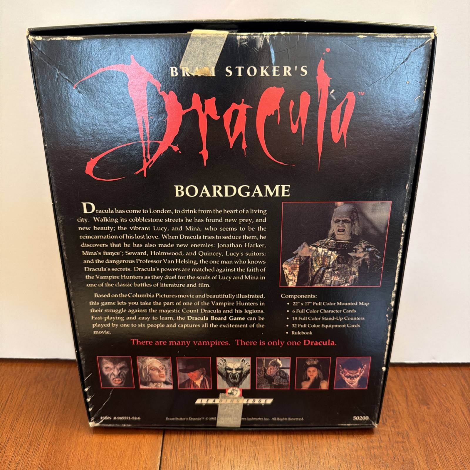 1992 Bram Stokers Dracula Board Game Complete, Leading Edge Love Never Dies Read