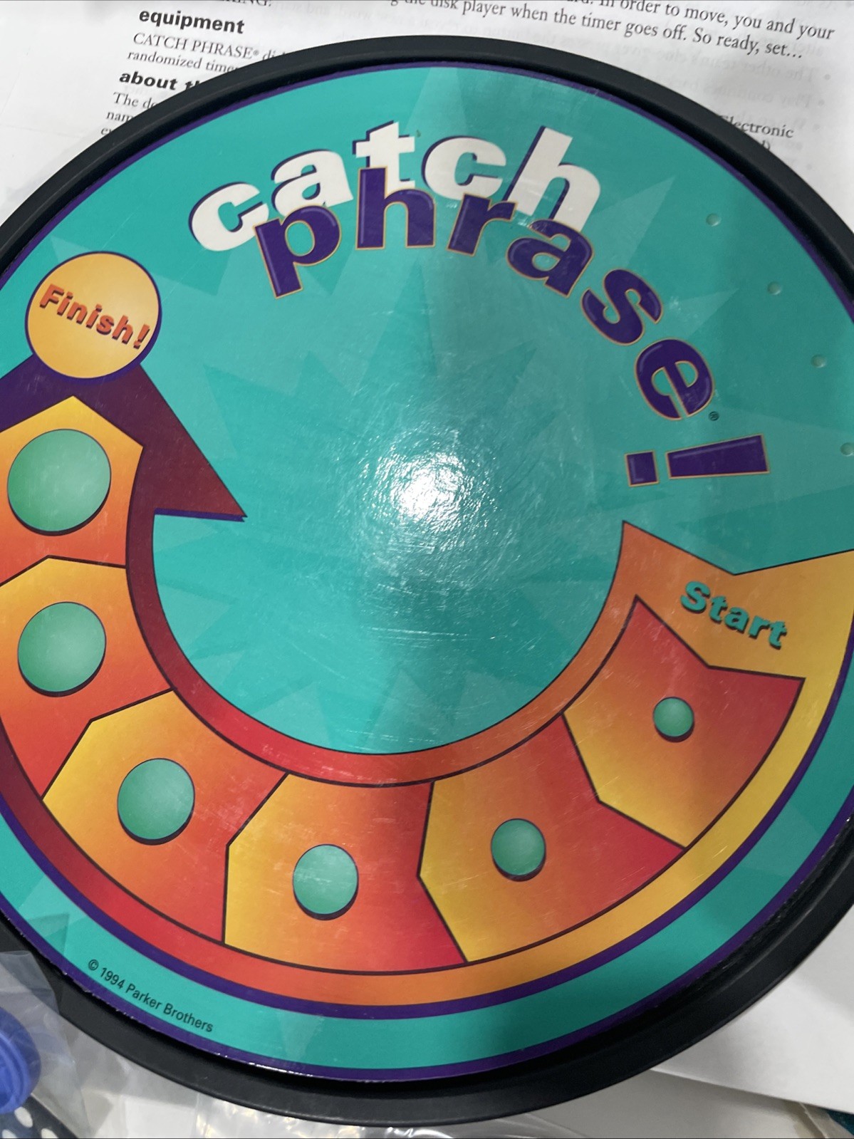 Catch Phrase Electronic Fast Talking Party Game Tested Working With Batteries