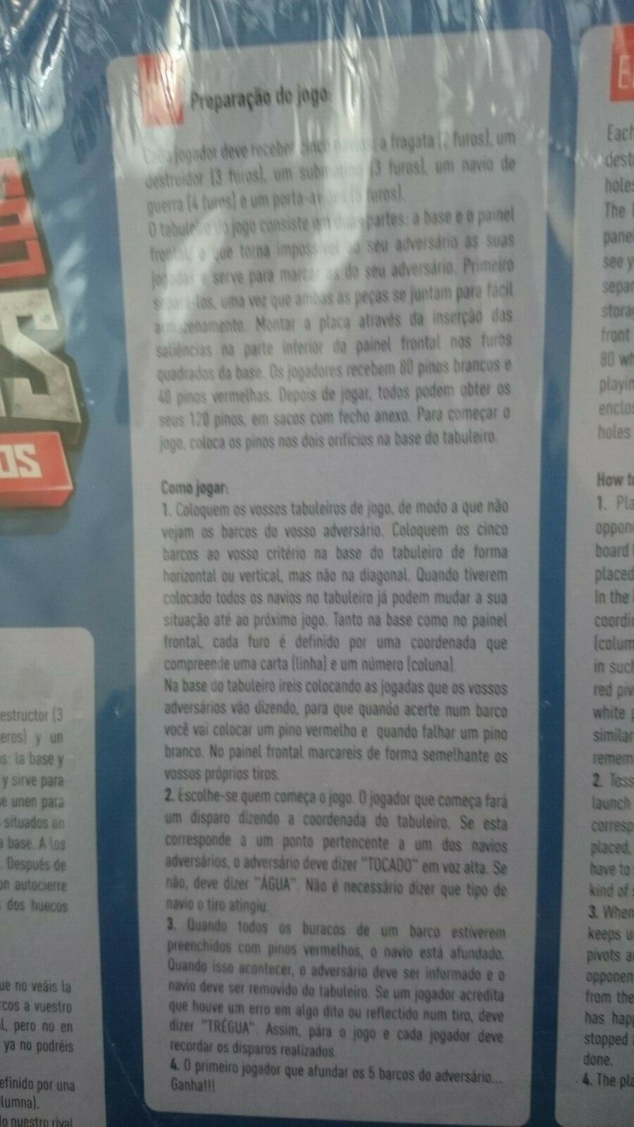 Hundir Los Barcos La Gana Batalla Naval / Sink Ships Win Naval Battle Board Game
