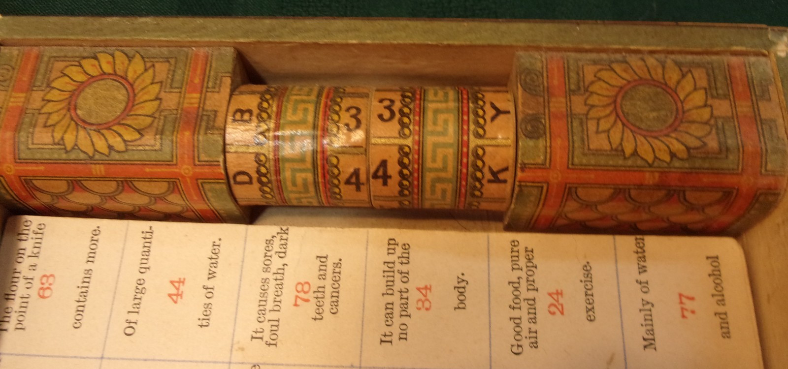 RARE 1887 Parlor Game: THE WORLD’S EDUCATOR, W.S. Reed Toy Co., Leominster, MA.