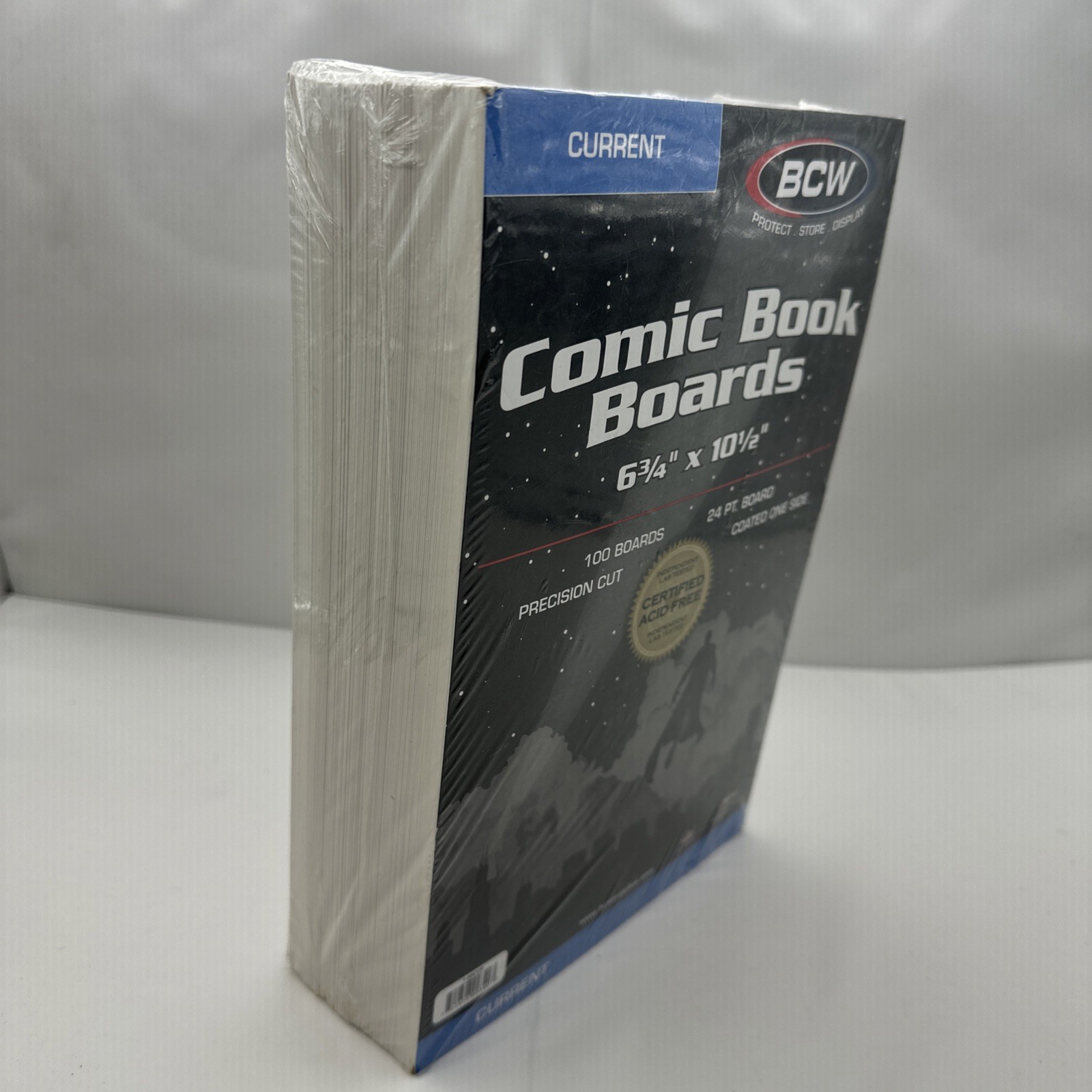 BCW Current Comic Backing Backer Boards Pack of 100 6 3/4 X 10 1/2 Acid Free New