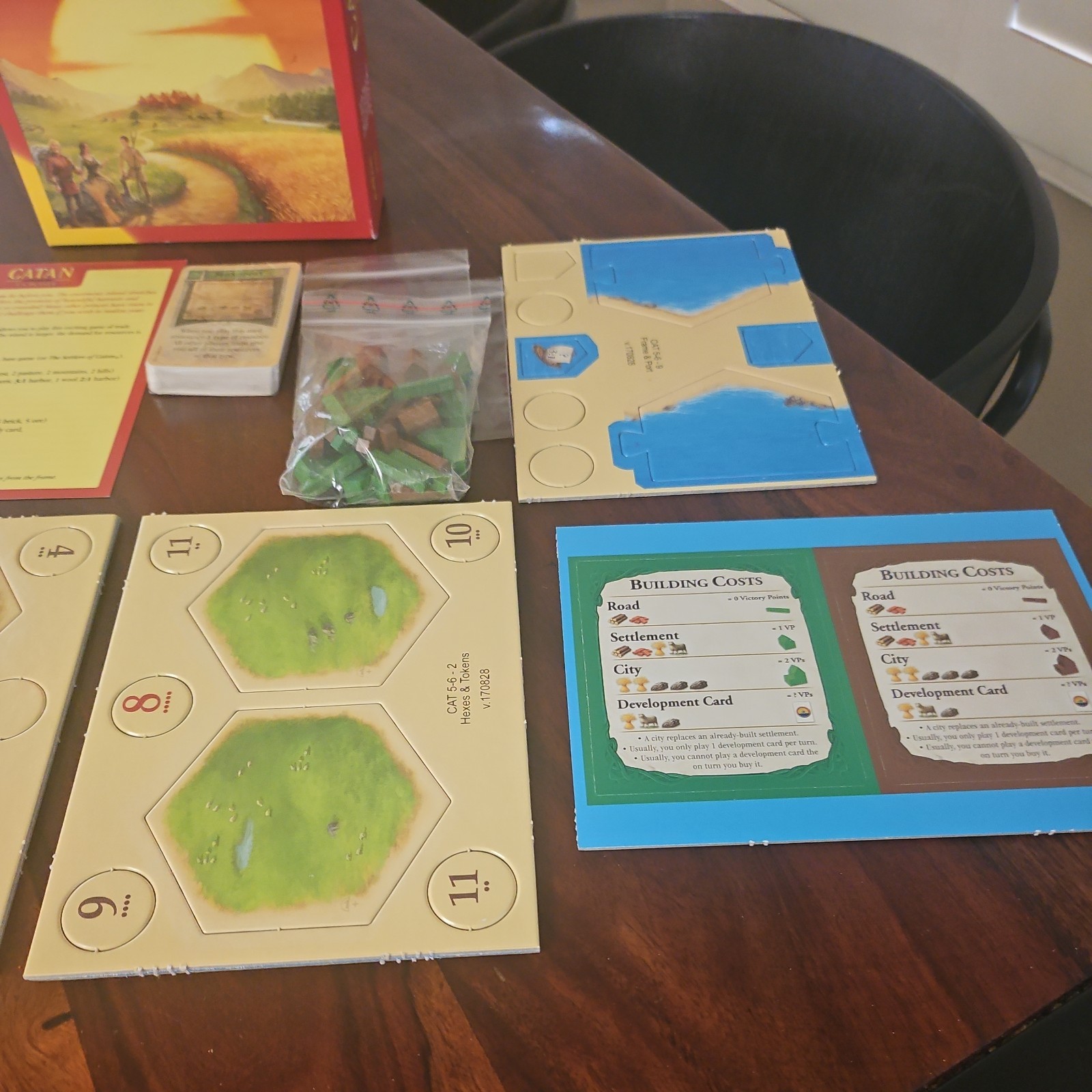 Settlers of Catan 5-6 Player Extension Board Game – Complete In Box