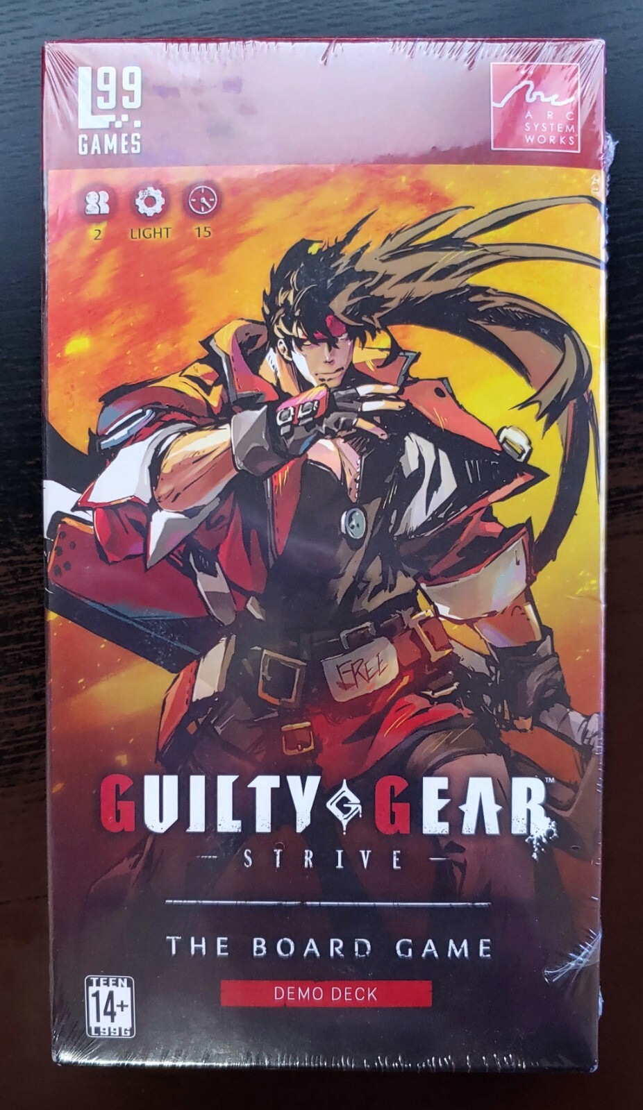 Guilty Gear Strive: The Board Game • Demo Deck • Level 99 Games • NEW